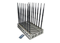 Het Signaalstoorzender van de 16 Antennes Hoge Macht 101 Watts voor Cellphone 3G 4G 5G WIFI GPS